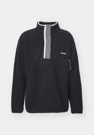 Columbia HELVETIA II HALF SNAP - Fleece jumper - black
