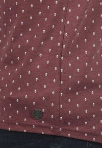 Solid SDAARON - T-shirts print - wine red melange