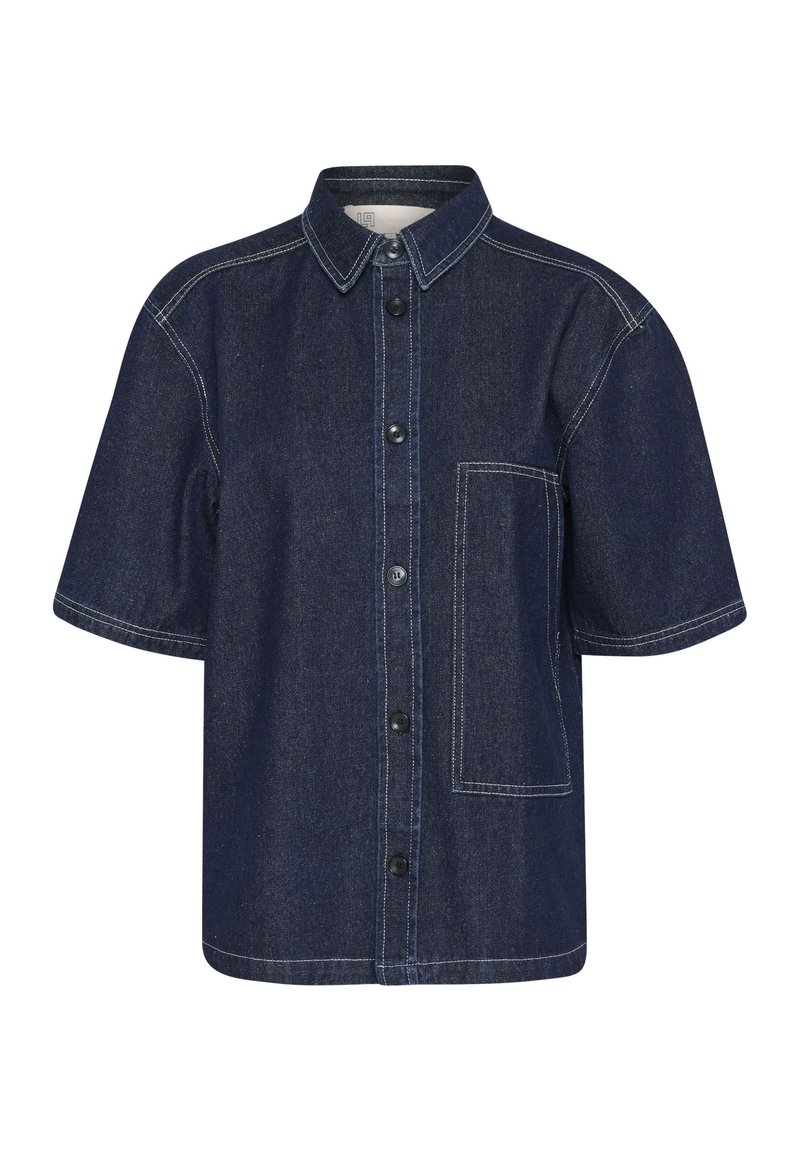 Lounge Nine Overhemd blauw denim/bluedenim Lounge Nine Overhemd blauw denim/bluedenim