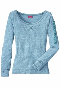 Venice Beach Langarmshirt - türkis-meliert