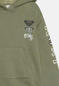 Roxy SURF FEELING  BRUSHED - Mikina - green/off-white