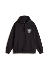 Vans SCRATCHED RECORDS - Felpa con cappuccio - black
