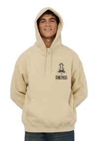 Terranova Felpa con cappuccio - crema