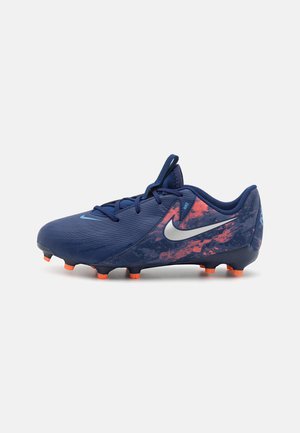 JR PHANTOM GX II FG/MG UNISEX - Botas de fútbol con tacos - blue void/chrome