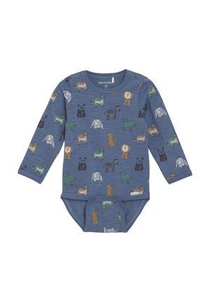 Minymo LONG SLEEVES ALL OVER  - Body - china blue