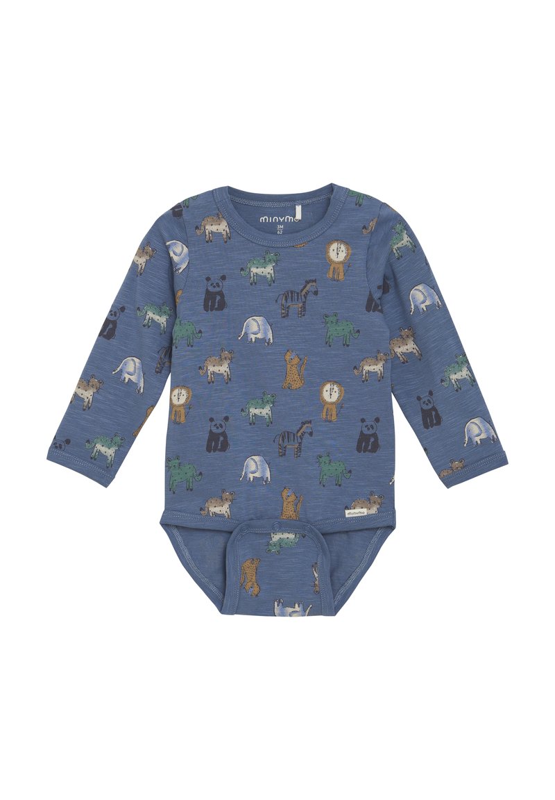 Minymo LONG SLEEVES ALL OVER  - Body - china blue