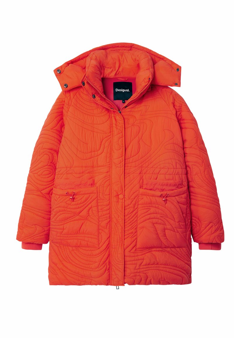 Desigual Wintermantel oranje