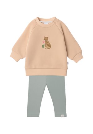 Liliput, SWEATSHIRT UND LEGGINGS LEO UNISEX SET - Sweatshirt - beige