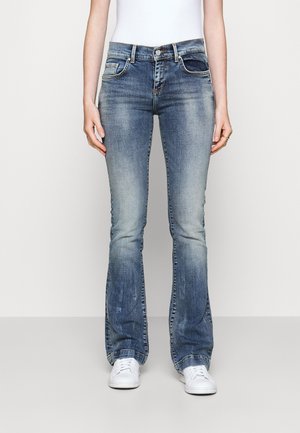 Jean flare - stone blue denim
