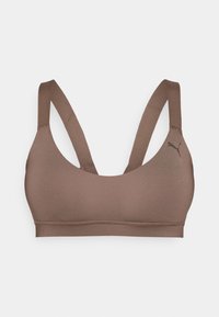 SHINE BRA - Brassières de sport à maintien léger - flat bronze