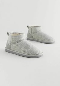 Next REGULAR FIT - CHECKED - Talvesaapad - grey