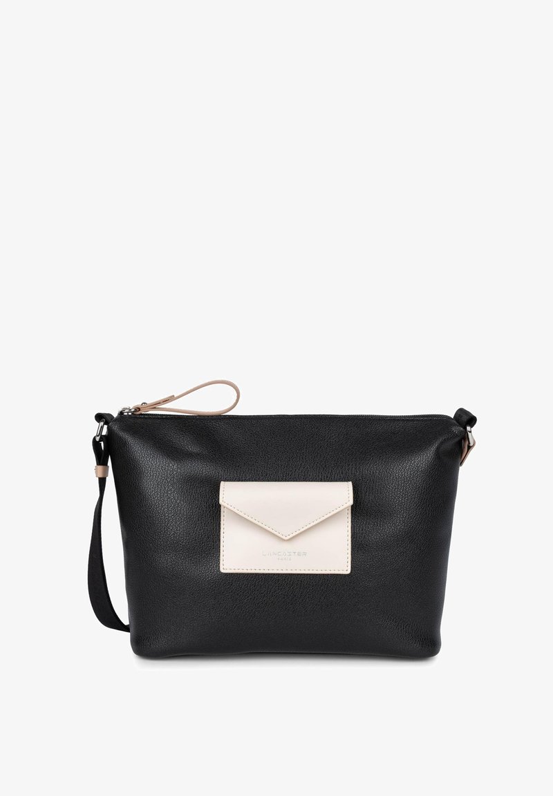 LANCASTER MAYA KBA - Sac bandoulière - noir ecru nude