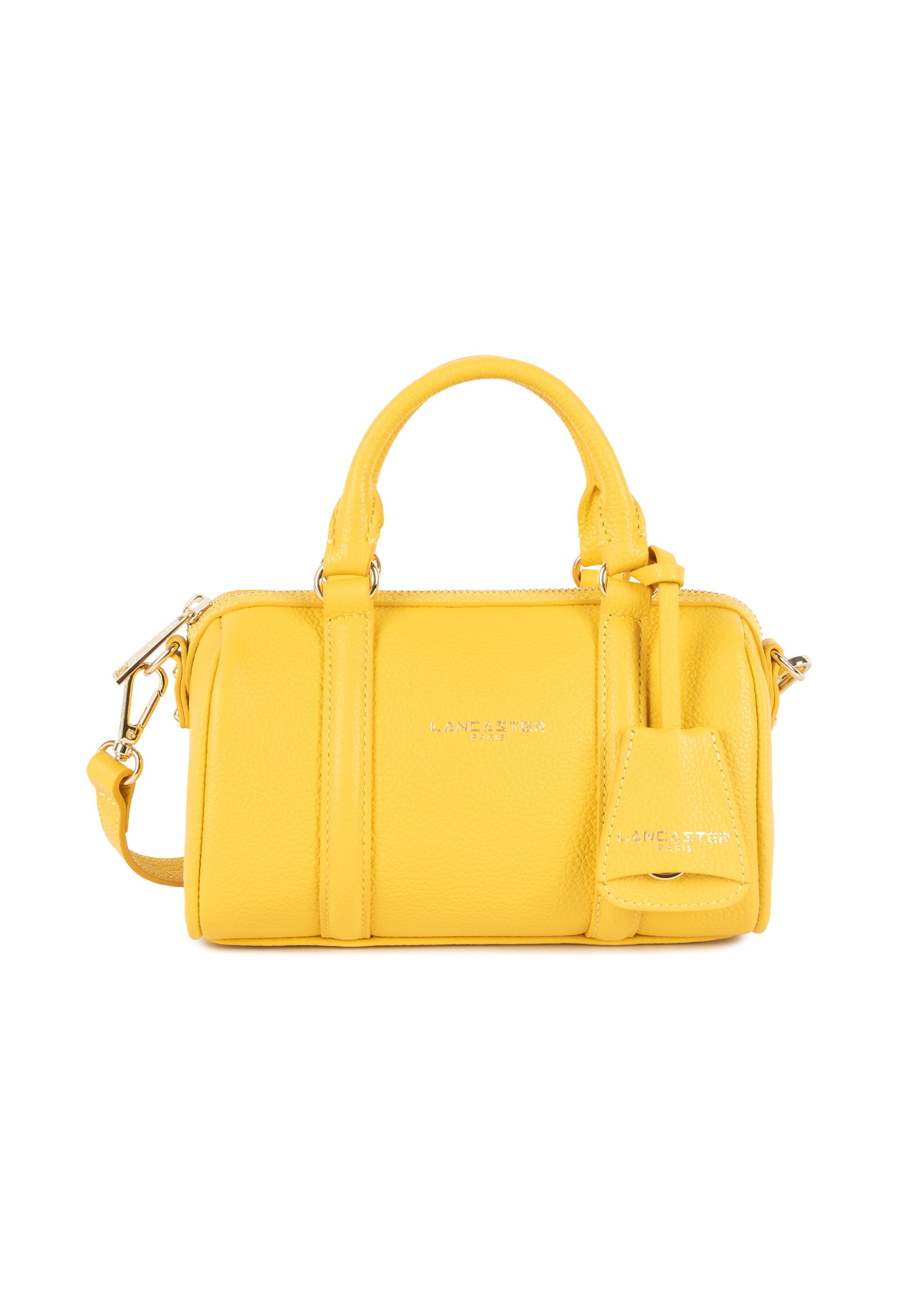 Handbag Sac Trapeze Lancaster Bandoulière Lancaster Sac Jaune