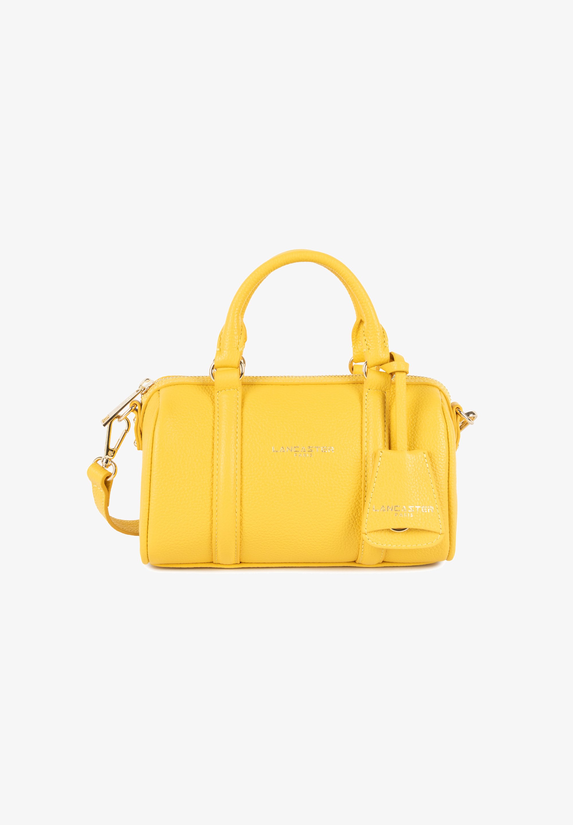 Handbag Sac Trapeze Lancaster Bandoulière Lancaster Sac Jaune