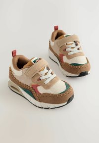 Unselected, brown green colourblock