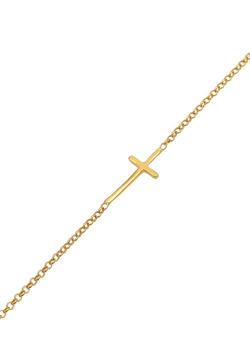 Damen Halsketten | Elli Kreuz Religion Glaube Symbol Halskette gold/goldfarben - WM95140 Damen Halsketten | Elli Kreuz Religion Glaube Symbol Halskette gold/goldfarben - WM95140