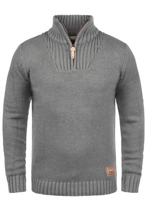 SDPETRO - Strickpullover - grey melange