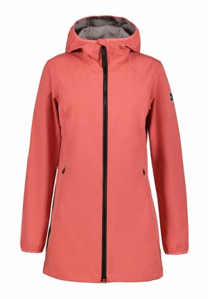 Chaqueta softshell - coral