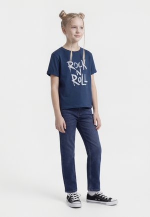 SHORT SLEEVES TEE  - Print T-shirt - medieval blue