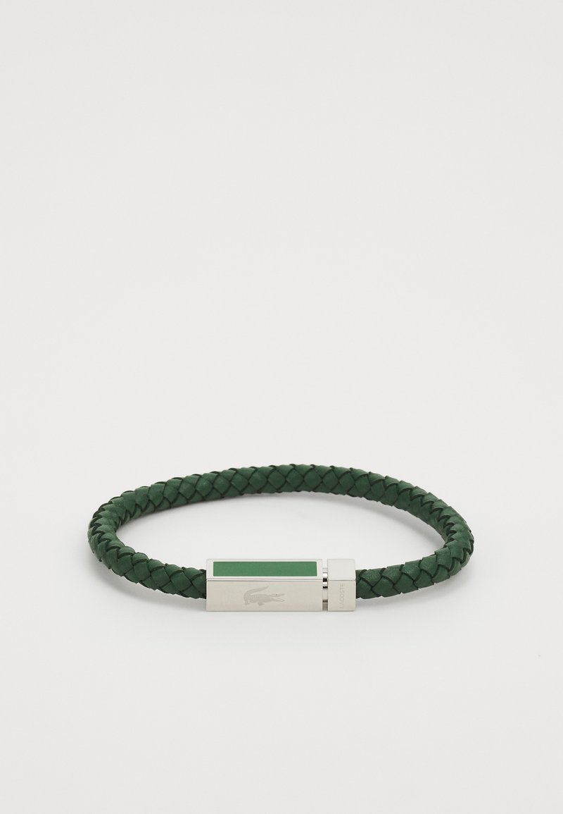 Lacoste ROKEL - Apyrankė - green/silver-coloured