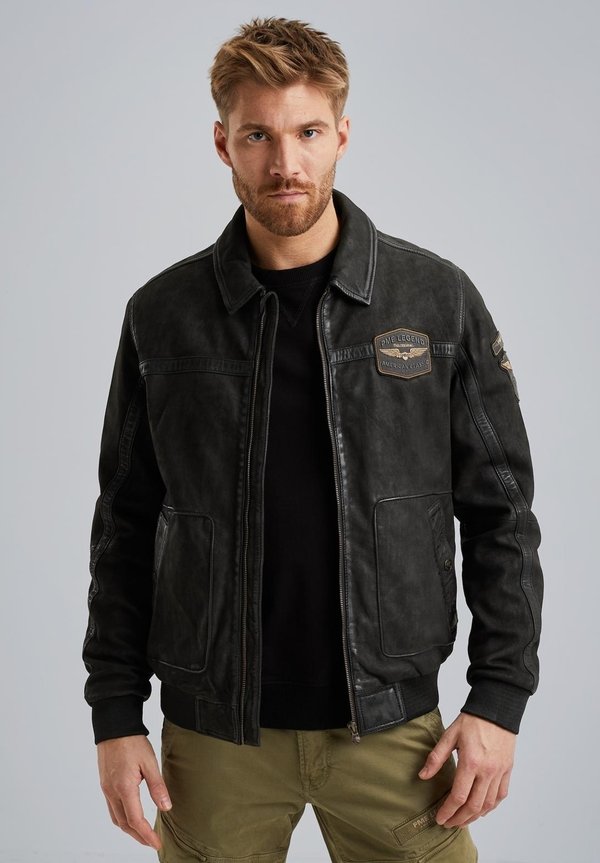 SUMMER HUDSON - Lederjacke - moonless night