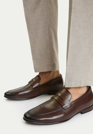 Gino Rossi, GINO ROSSI MEN'S BROWN LORDS - Business-Slipper - brown
