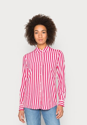 VIS MONGRAM FLEUR - Button-down blouse - banker/pink splendor