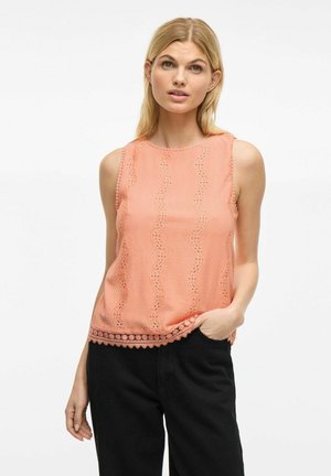 VITORTENA O NECK - Top - cadmium orange