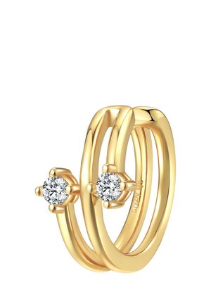DOUBLE BAND CUFF - Ohrringe - gold-coloured