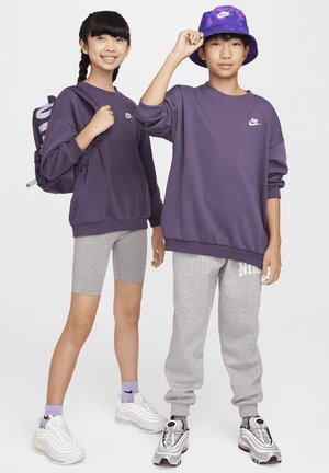 CLUB CREW - Sudadera - dark raisin white
