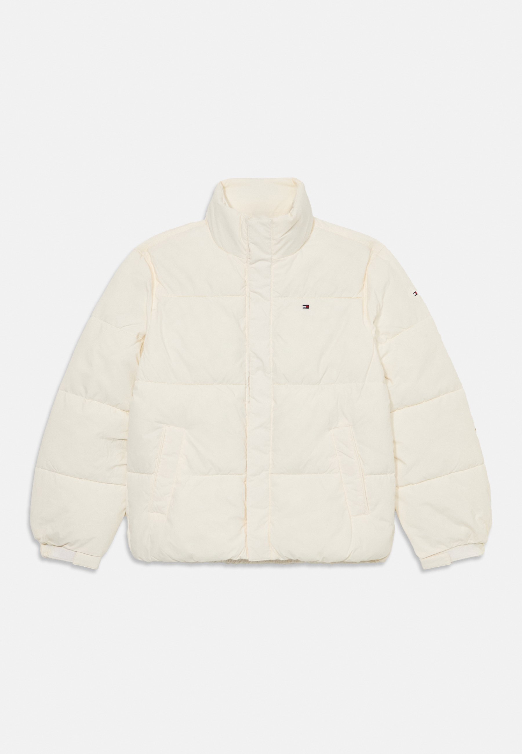 Tommy Hilfiger FLAG PUFFER JACKET UNISEX Winter jacket ivory