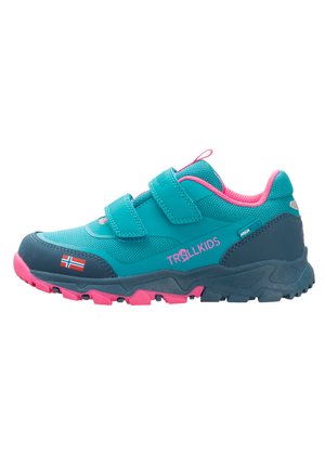 PREIKESTOLEN HIKER - Hiking shoes - dark turquoise