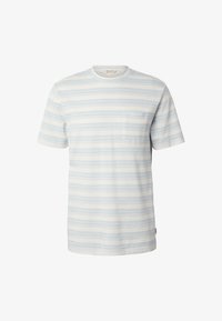 Non sélectionné, blue tile