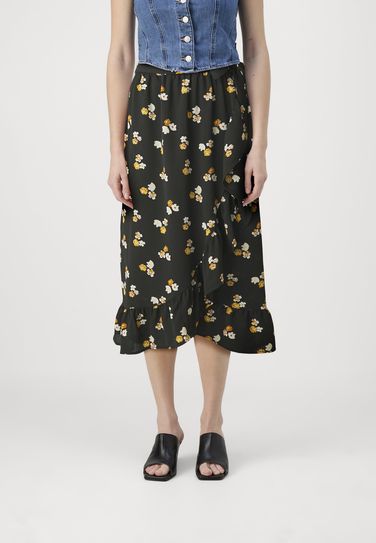 ONLNOVA LIFE LUX MERLE MIDI SKIRT