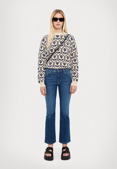 WEEKEND MaxMara RAPALLO - Traperice ravnih nogavica - blu