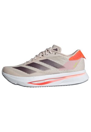ADIZERO   - Zapatillas running asfalto - putty mauve   aurora met.   solar red