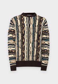 Selected Homme Stickad tröja - brown