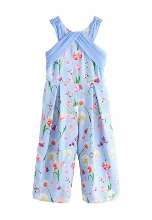 REGULAR FIT - FLORAL - Buksedragter - blue
