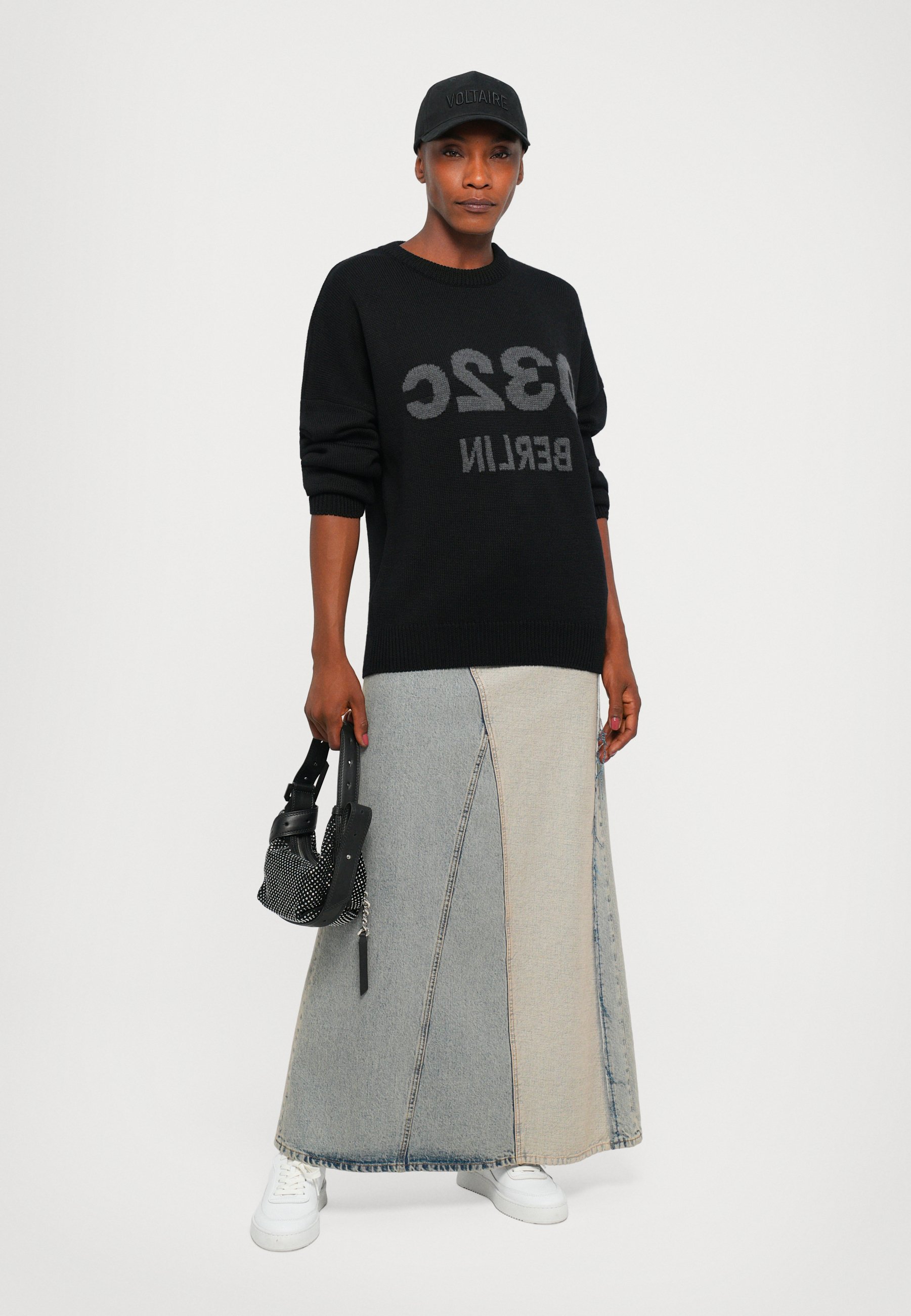 032c SELFIE SWEATER - Jumper - black - Zalando.co.uk