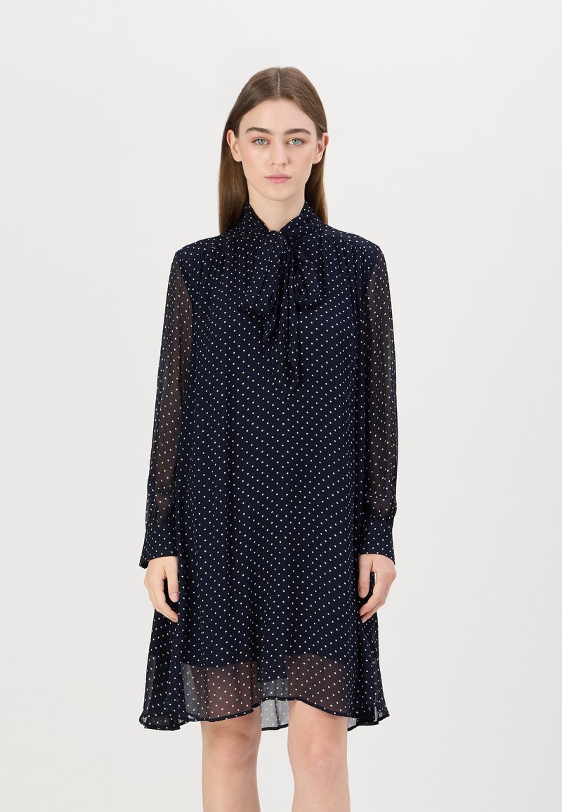 GANT BOW DRESS - Rochie de zi - evening blue