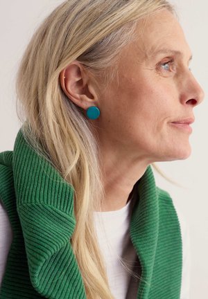 Seasalt Cornwall, SEASALT CORNWALL BALLOWALL STUD EARRINGS - Σκουλαρίκια - teal - eucalyptus