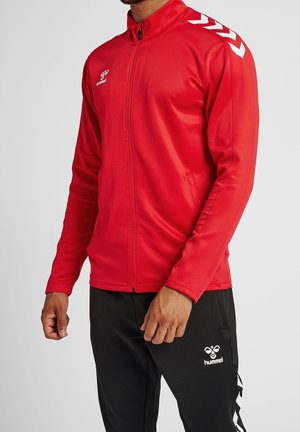 Hummel, Sweat zippé - dark red