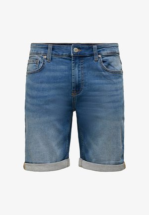 Only & Sons, Denim ONSPLY Mid waist Regular Fit - Short en jean - medium blue denim
