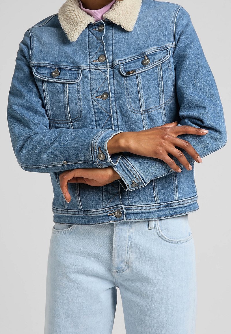 Lee Chaqueta vaquera - light blue