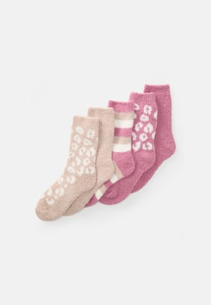 5 PACK  - Calze - pink/beige/white