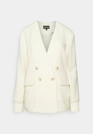 Emporio Armani GIACCA - Gilet - avorio