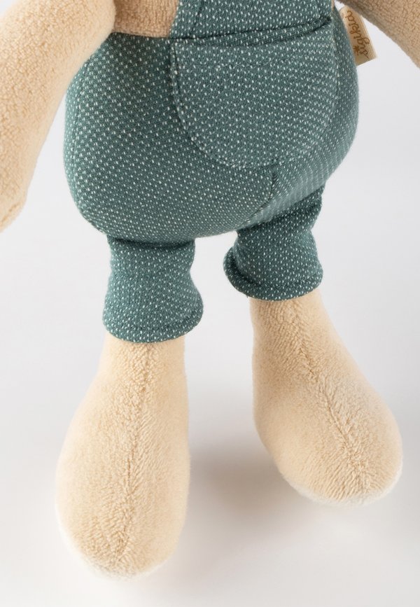LATZHOSEN HASE SWEETY PLÜSCH – Kuscheltier – grün
