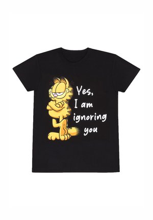 GARFIELD IGNORING YOU - T-Shirt print - black