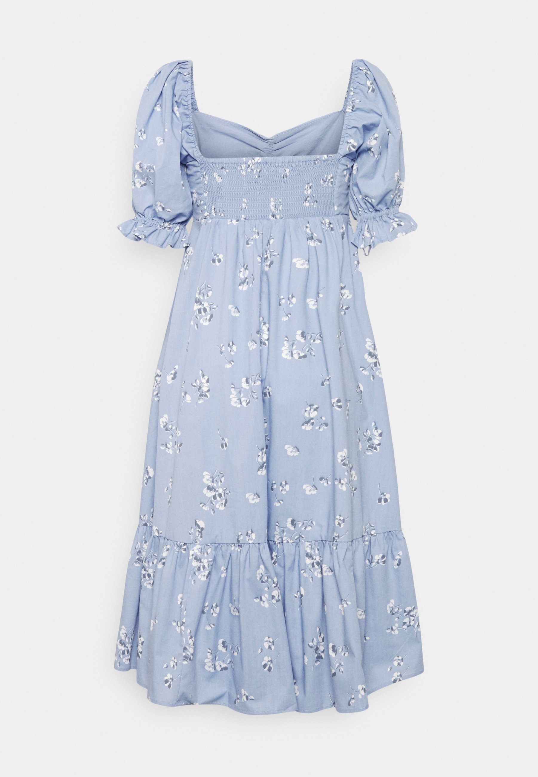 Abercrombie \u0026 Fitch PUFF SLEEVE MIDI 