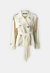 Gina Tricot Petite BELTED PETITE TRENCH - Καλοκαιρινό μπουφάν - beige
